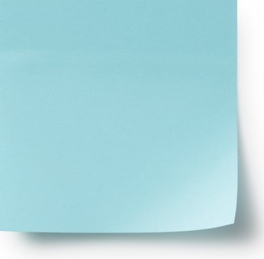 Blue sticky note that reads "Characters"