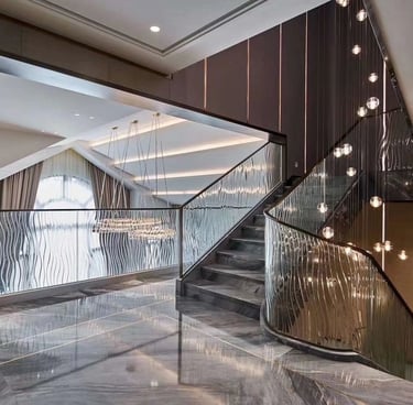 glass banisters