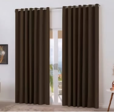 Cortina Em Tecido Jacquard 2,80 M Largura X 2,30 M Altura Sala Quarto Escritório Qualidade Premium