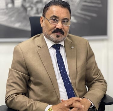 جمال الضبع المدير العام لمكتب الدولي وشركاه