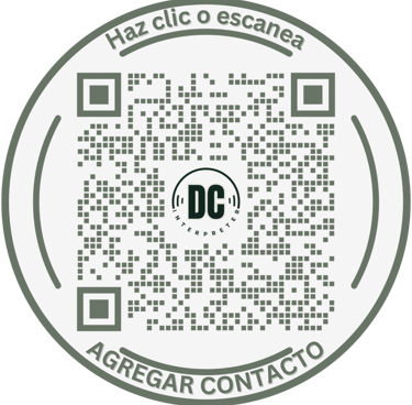 Link and QR to save our contact