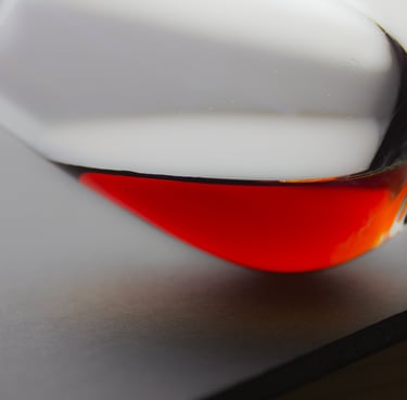 Verre de pineau rouge 