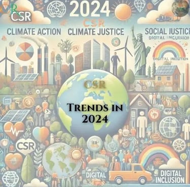 Trends in CSR for 2024: What to Watch Out For As 2024 approaches its end, Corporate Social Responsibility (CSR) BharatCSR