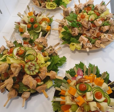 Cocktail Déjeunatoires ou Dinatoire salés et sucrés