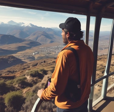woman holding film camera