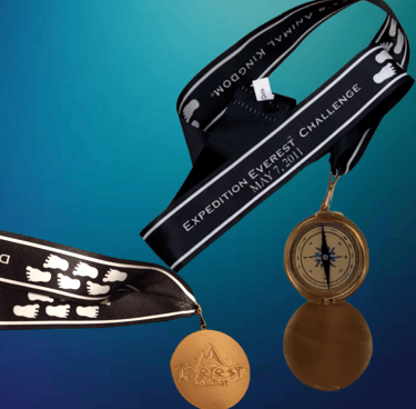 2011 runDisney Expedition Everest Challenge 5K Medal