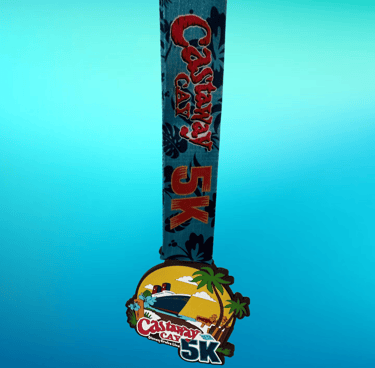 2019-2022 Disney Castaway Cay 5K Medal