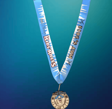 2012 runDisney Expedition Everest Challenge Kids Race Medal