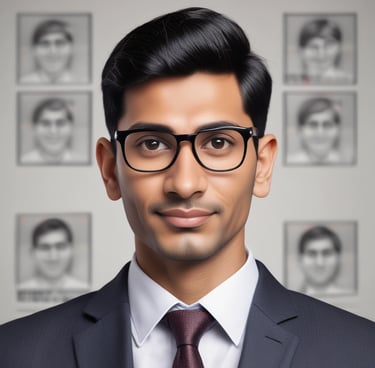 A diverse group of professionals engaged in an online learning discussion.