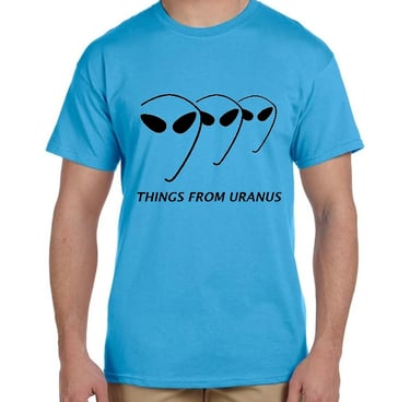 Blue Things From Uranus T-shirt