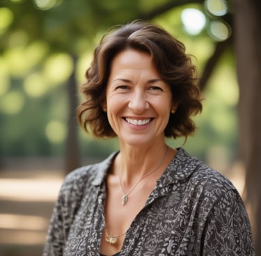A construction site with a large amount of debris including wood and metal pieces scattered across the ground. A yellow excavator with visible treads is parked amidst the rubble. Surrounding the area are gray tarps and a residential building in the background.