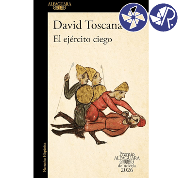 Portada y calificación del libro El ejército Ciego.