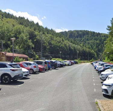 Parking de la gare de Lutzelbourg
