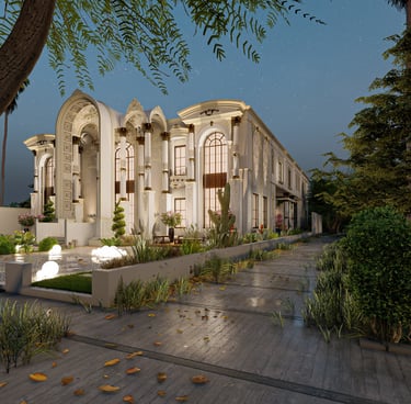 تصميم واجهات ثلاثية الابعاد