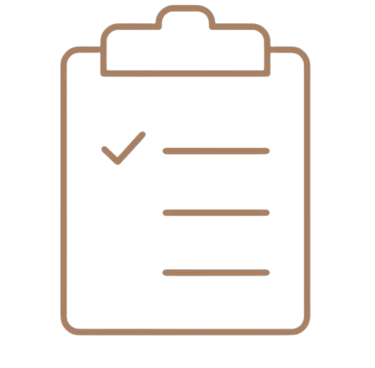 a clipboard with a clipboard and a clipboard with a checklist of