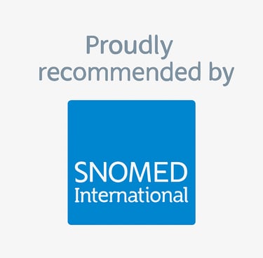 Recommended by SNOMED CT