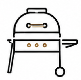 barbacoa de carbón o de gas