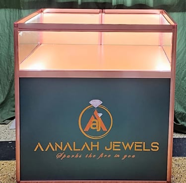 Regular Folding Heavyduty Jewelry Counter