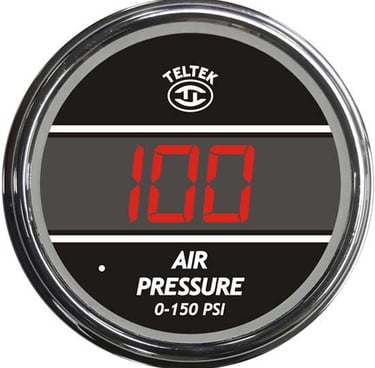 Truck air pressure gauge