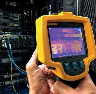 informe termografico de instalacion electrica industrial deteccion de puntos calientes 