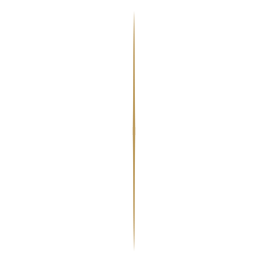 Single thin vertical gold line centered on a solid black background.