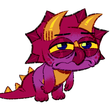 Purple Dino