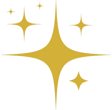 Elément décoratif - étoiles scintillantes- Rubenia Timmerman, auteure.