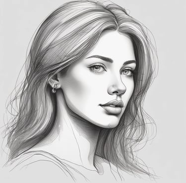 Close-up of a smiling woman with shiny, thick hair outdoors in natural light.