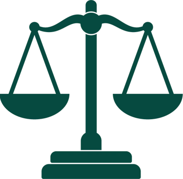ícone balança simbolo da justiça