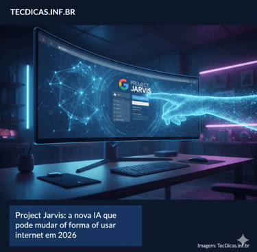 Project Jarvis: a Nova IA que Pode Mudar a Maneira Como Usamos a Internet em 2026