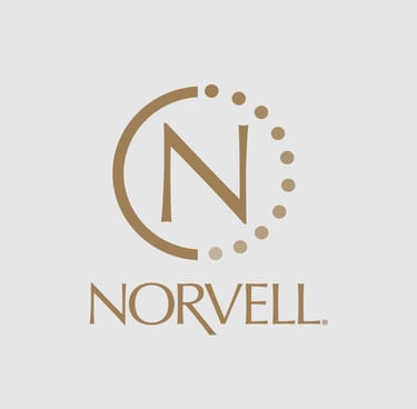 Norvell sunless tanning brand mark used for BTan, LLC services.