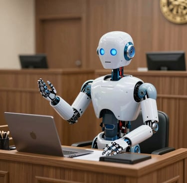 Agente de IA siendo abogado