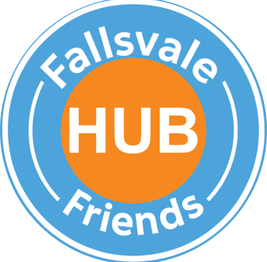 Fallsvale Friends HUB circular badge