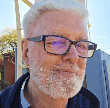 Artist photographed in Las Vegas.