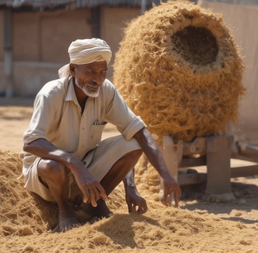 Close-up of a healthy dairy cow grazing in a lush green pasture under a clear blue sky.