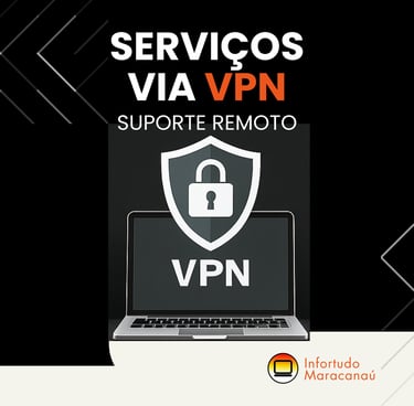serviços em VPN