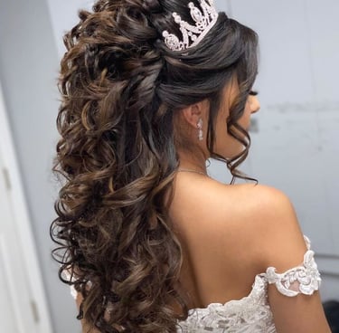 Quinceaera hairstyle 3