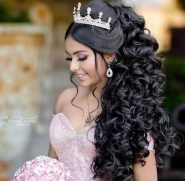 Quinceaera hairstyle 1