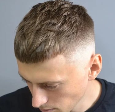 Textured Crop Haircut 3