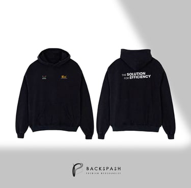 Jaket hoodie custom logo bogor