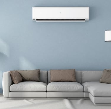 Climatisation dans un salon