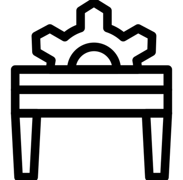 buatkan icon tentang desain ergonomis industrial untuk furniture