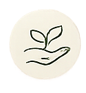 Illustration qui représente un main qui fait fleuri