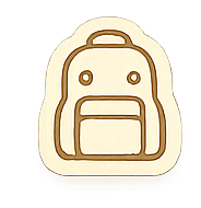 Illustration qui représente sac à dos