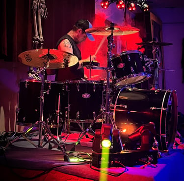 Brian drives the beat