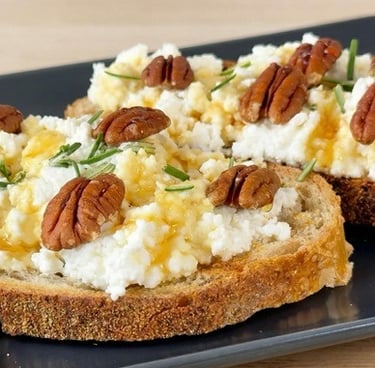 Come fare la bruschetta dolce per colazione