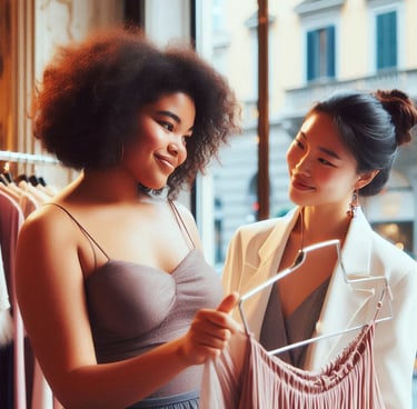 Formule de personal shopping "Just for you" par Aurélie Kalenda