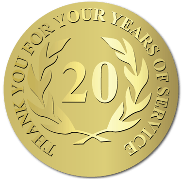 20 Year Service Award