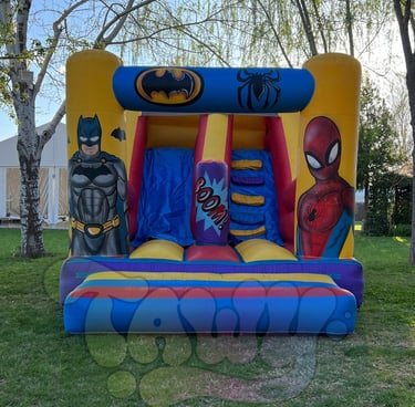 Castillo hinchable para alquiler en Madrid y Toledo