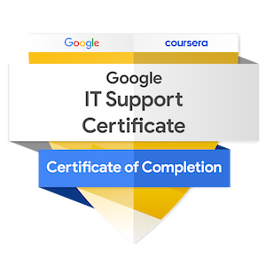certificat IT Support 